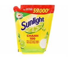 Sunlight Extra Lemon Dishwashing Liquid bag 2.6kg