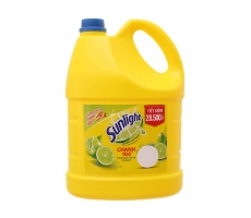 Sunlight Extra Lemon Dishwashing Liquid bottle 3.8kg