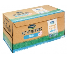 Vinamilk UHT Plain Nutritious Fresh Milk Bag 220ml x 48